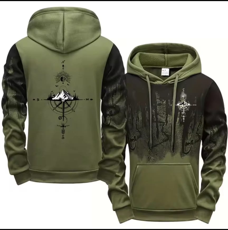Men's Splatter Paint Hoodie - Edgy Streetwear Essential Key Selling Points